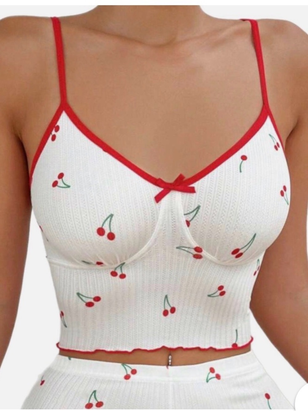 Cherry pajama set